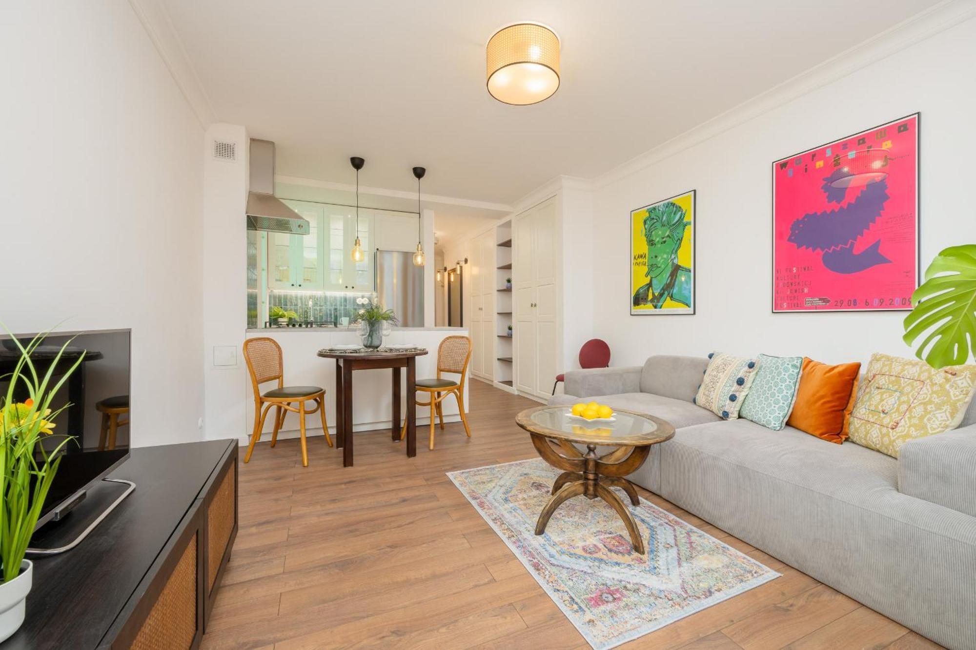 Marszalkowska Stylish Apartment With Balcony Warsaw Center By Noclegi Renters Luaran gambar